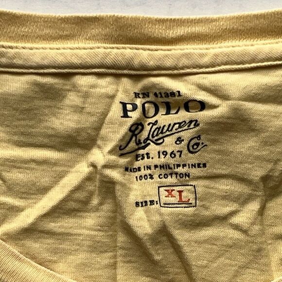 Polo Ralph Lauren T-Shirt XL Short Sleeve Coastal Anchor Graphic Marine Service - Picture 7 of 7